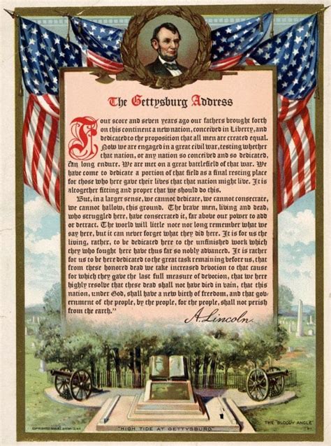 Text of Lincoln's Speech .